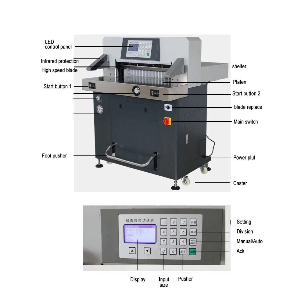 Automatic Polar Cutting - TX-670 - Details