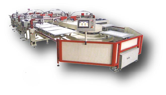 Oval Autometci Screen Printing Machine
